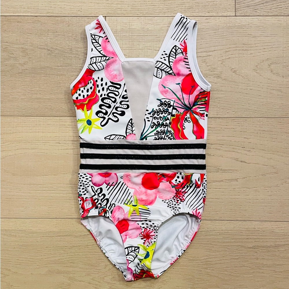 Sylvia P gymnastics leotard. Size Child 10.